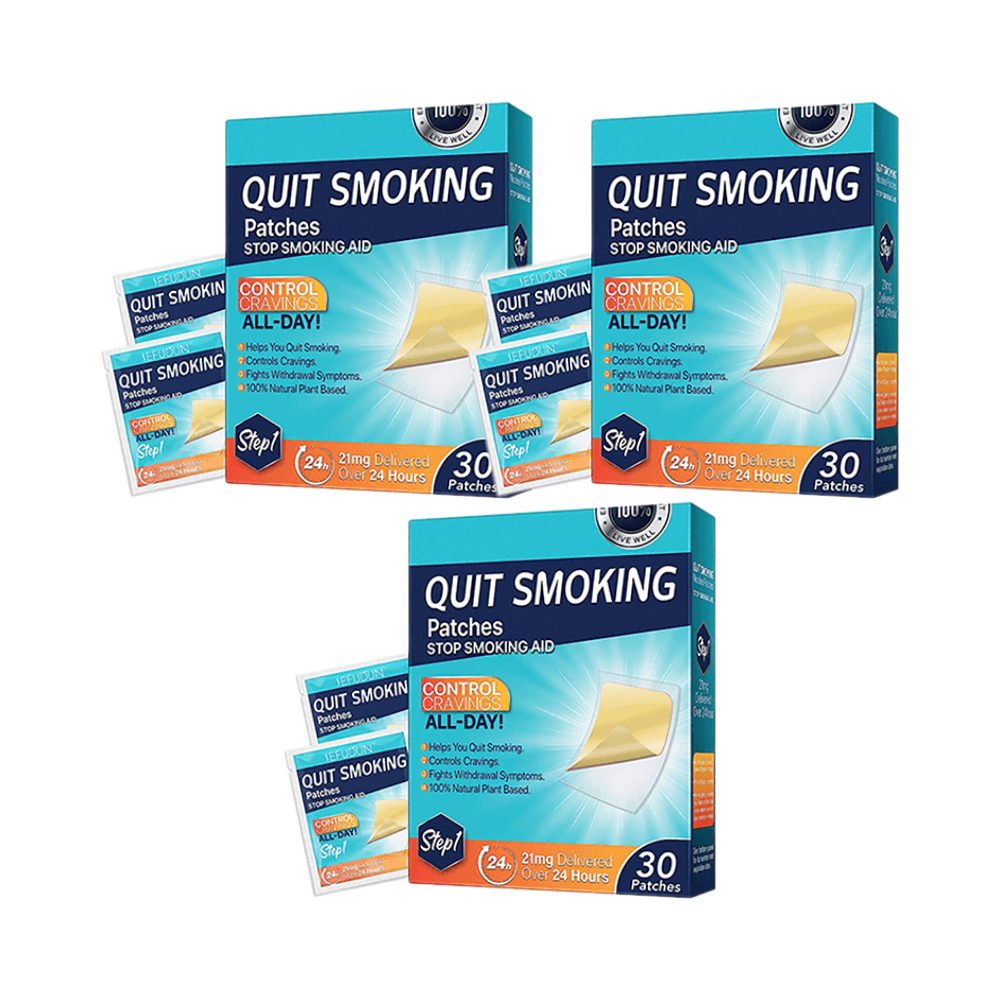 Nictra Patchs naturels pour réduire la dépendance à la nicotine