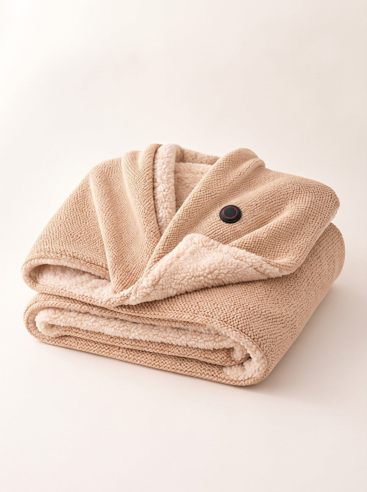 USB Heated Wearable Blanket – Apricot – packshot