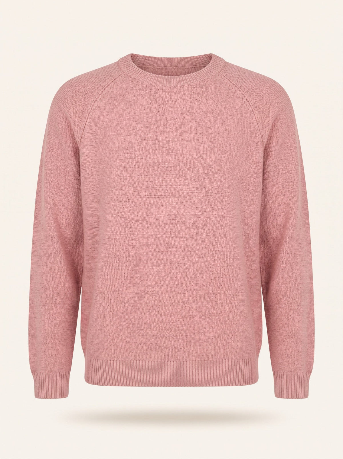 Men's Crew Neck Jumper – Pink – packshot