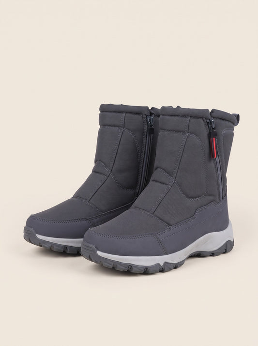 Women's Lined Snow Boots – Grey – packshot