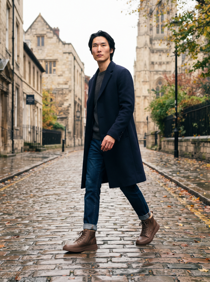 Plush-Lined Lace-Up Ankle Boots – Camel – street style