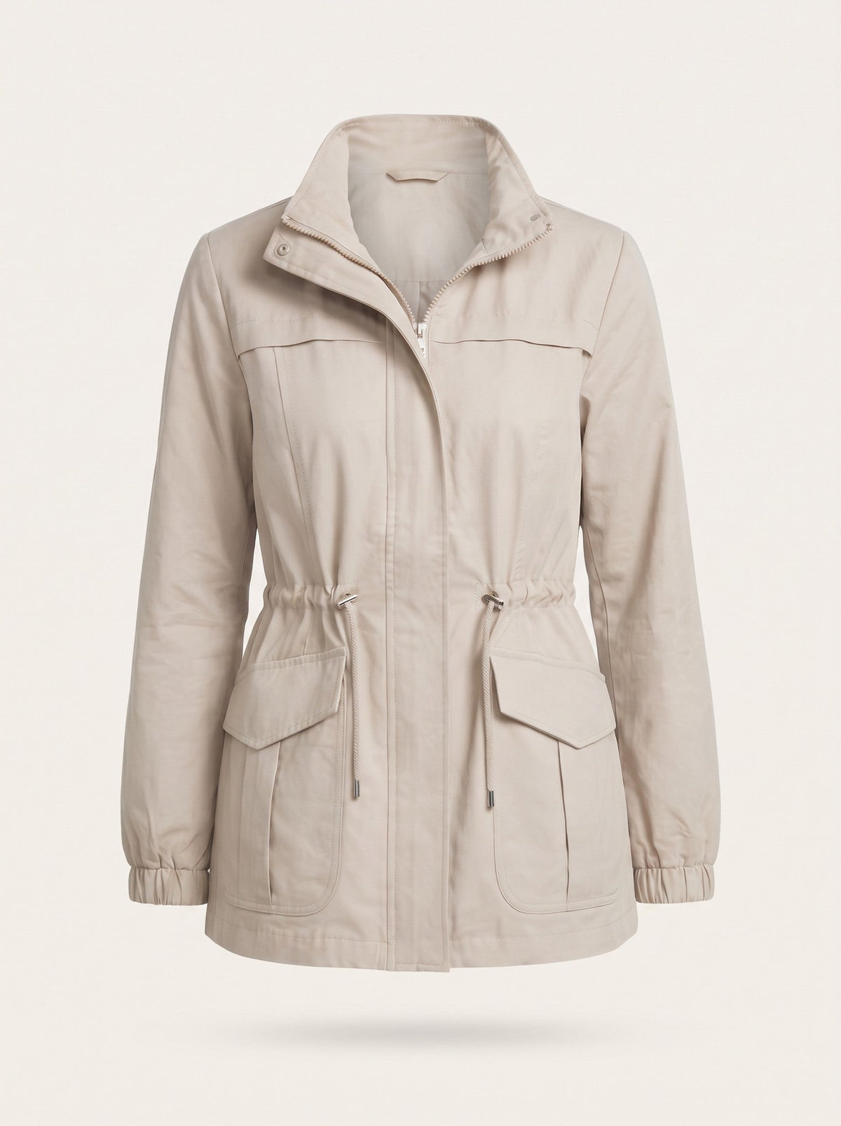 Women's Utility Jacket – Beige – packshot