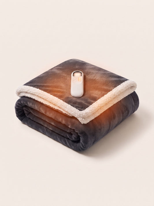 Heated Throw Blanket – heating on