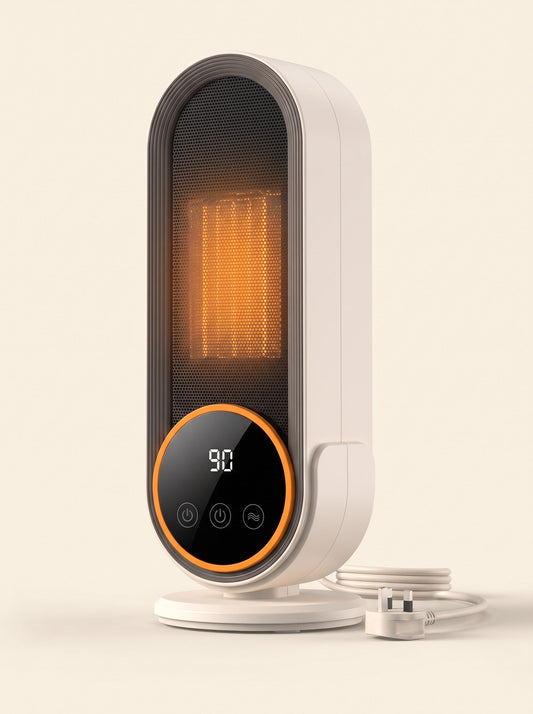Ceramic Fan Heater 1200 W – Cream – packshot