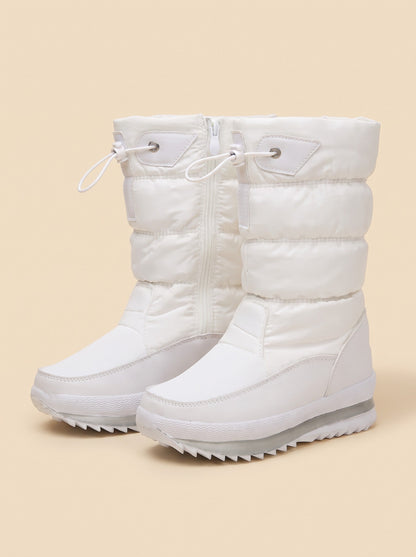 Women's Insulated Snow Boots – White – packshot