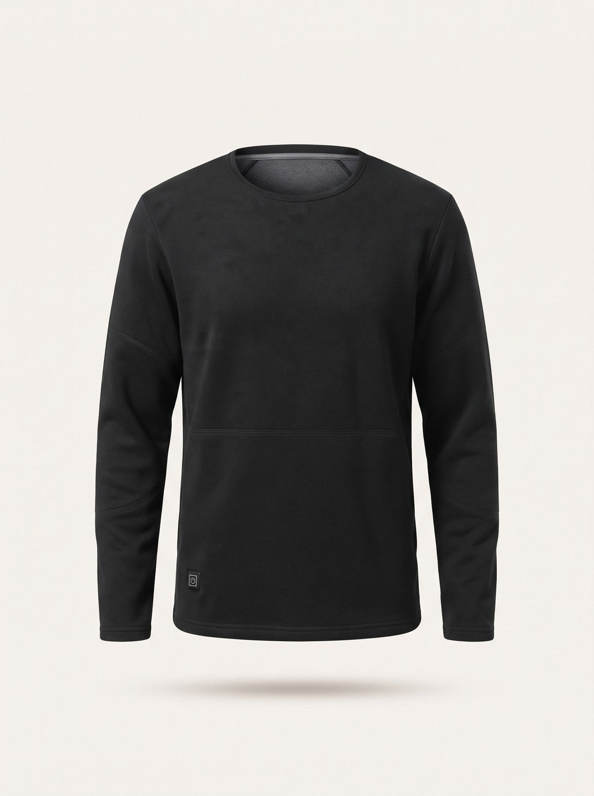 Heated Thermal Top – Black – packshot