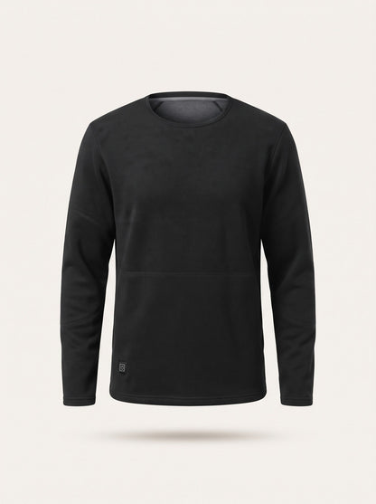Heated Thermal Top – Black – packshot