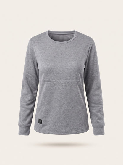 Heated Thermal Top – Grey – packshot