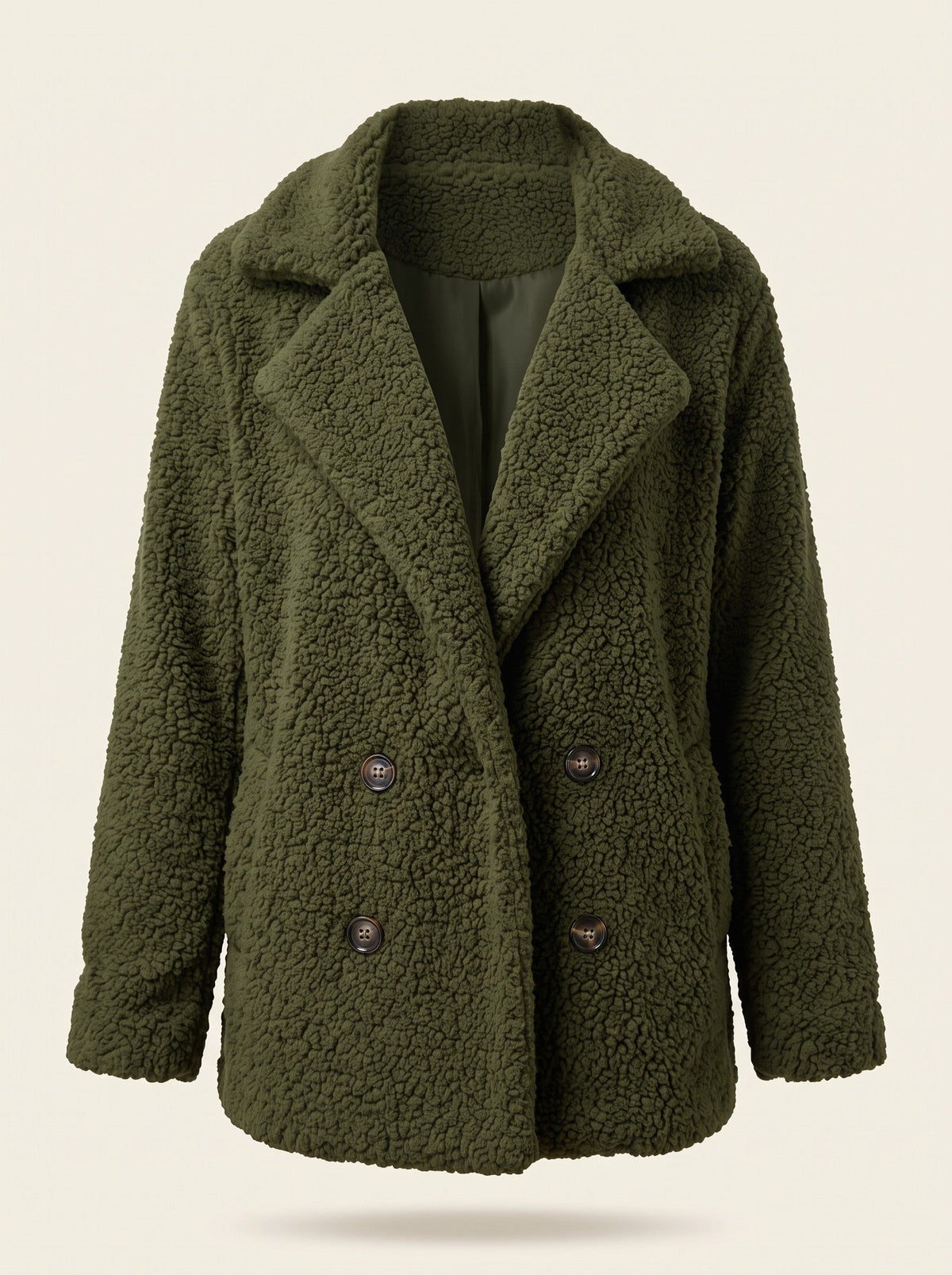 Women's Teddy Jacket – Green – front packshot