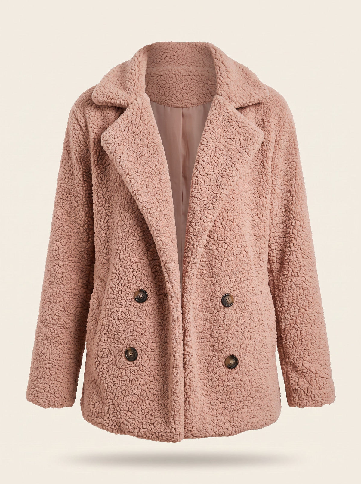 Women's Teddy Jacket – Pink – front packshot