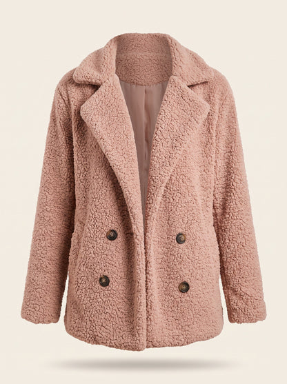 Women's Teddy Jacket – Pink – front packshot