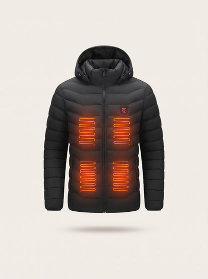 Heated Puffer Jacket – heating on