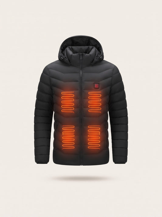 Heated Puffer Jacket – heating on
