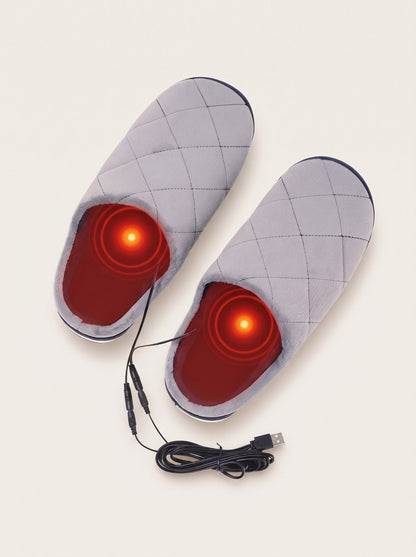 USB Heated Slippers – heating on