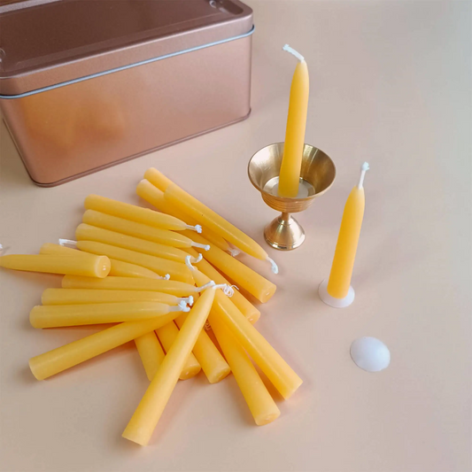 Beevia Natural Beeswax Candles