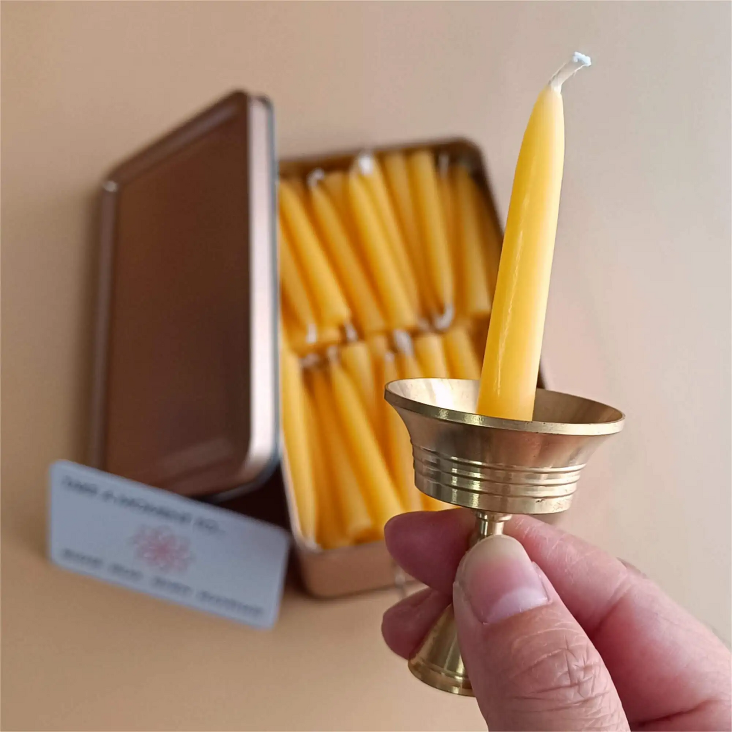 Beevia Natural Beeswax Candles